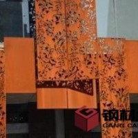 冷軋5毫米厚耐候鋼板雕刻鏤空 耐候鋼板打砂上銹固話安裝