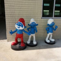 玻璃鋼卡通雕塑圖片 玻璃鋼卡通人物雕塑定做