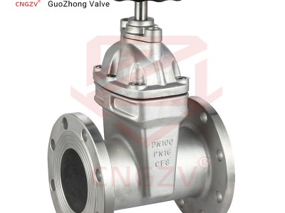 國重閥門 Z45X-16P不銹鋼軟密封暗桿閘閥304法蘭閘閥 水利閥