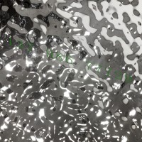 不銹鋼壓花板201水波板現貨供應沖壓大小波浪花紋板批發304水紋板