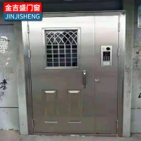 不銹鋼樓宇門 小區(qū)進(jìn)戶單元門 對(duì)講防盜門 工程鋼質(zhì)防盜門
