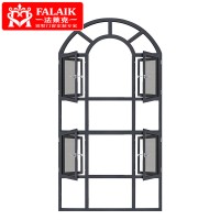 廣東紗窗一體鋁窗生產廠家鋁合金門窗工廠 120斷橋鋁鋼化門窗生產