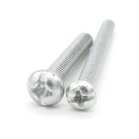 廠家批發盤頭機螺釘碳鋼十字槽半圓頭機螺絲鍍鋅盤頭十字螺絲