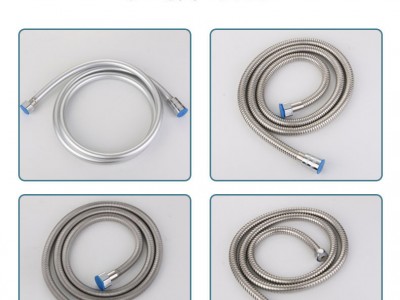 廠家批發(fā)花灑管 1.5米 電鍍不銹鋼加密管淋浴軟管 1.2米 淋浴管