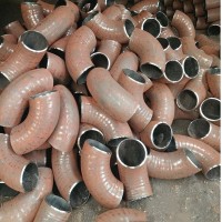 碳鋼大口徑對焊直縫彎頭90度焊接沖壓等徑彎頭長半徑碳鋼無縫彎頭