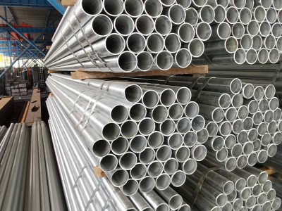 樂從鍍鋅圓管 dn100消防鍍鋅管大棚鍍鋅鋼管 大口徑水管現貨批發