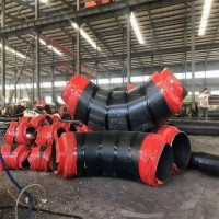 鋼套鋼蒸汽保溫鋼管小區熱力供暖聚氨酯直埋螺旋保溫鋼管廠家供應