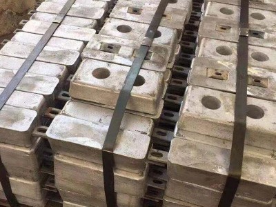 直銷鋅錠 0#鋅 含量99.995% 鍍鋅用鋅錠 電解鋅