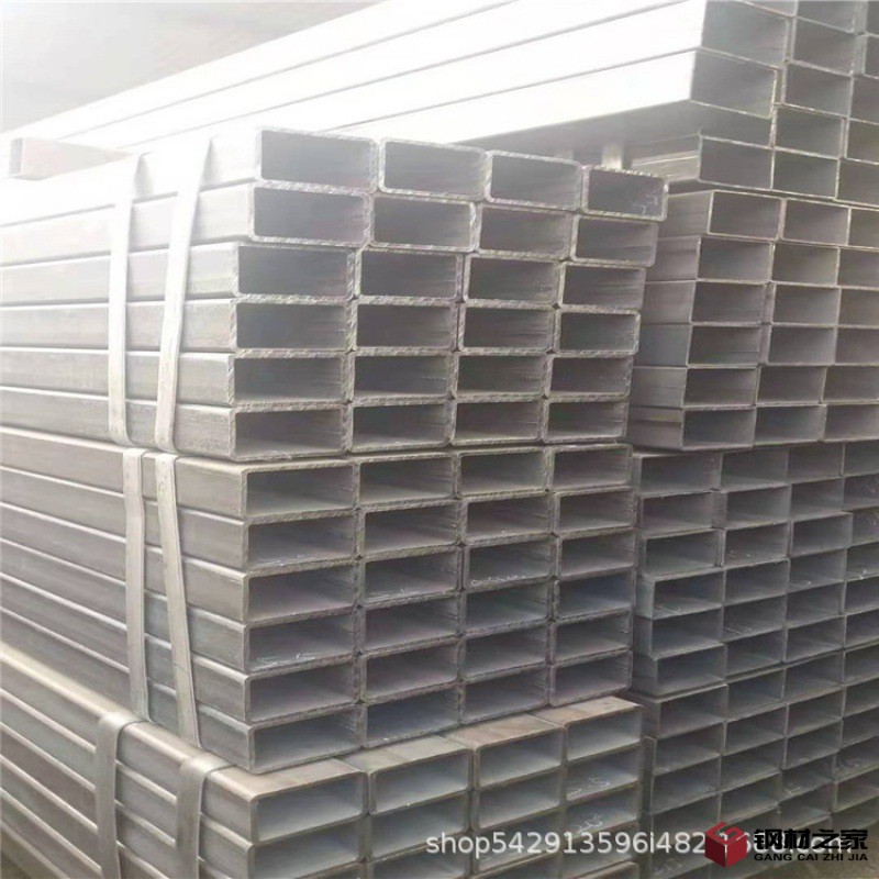 長期供應(yīng)鍍鋅方矩管建筑建材玻璃幕墻用方管 Q235B方矩管_