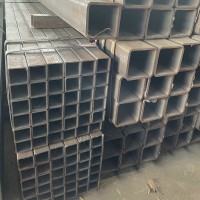 現貨黑色方管方通 q235b焊接方矩管鋼結構方管 建筑幕墻黑料方管