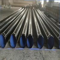 廠家現貨承插式防腐鋼管 承插涂塑螺旋鋼管 三油兩布承插螺旋鋼管