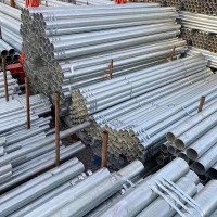 鍍鋅無縫管 圓管空心圓管消防熱鍍鋅水管穿線鋼管 廠家供應