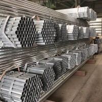 廠家供應 鍍鋅管空心圓管 消防鋼管排水鋼管建筑工程用鍍鋅管