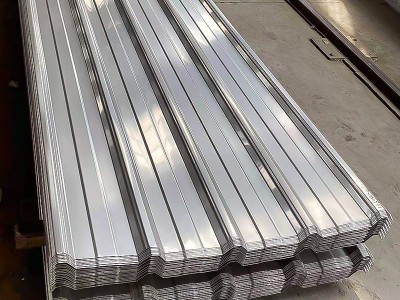 廠家批發不銹鋼彩鋼瓦裝飾壓型波紋波浪板廠房屋頂304不銹鋼瓦