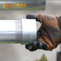 廠家批發(fā) 螺紋鍍鋅管 鍍鋅管箍 塑料帽 英標螺紋車絲 不同規(guī)格