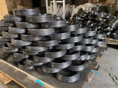 密排絲廠家供應地暖綁線小盤黑色退火絲鐵芯扎絲合股絲批發