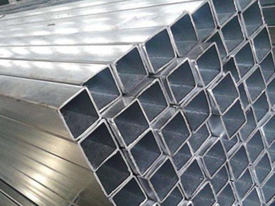 Q235B鍍鋅方管建筑幕墻用矩形管機械鋼結構制管切割打孔焊