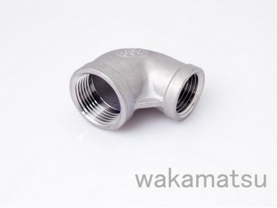 廠家批發(fā)90°等徑彎頭 不銹鋼衛(wèi)生彎頭 不銹鋼絲扣管件