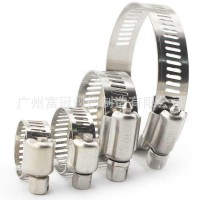 304不銹鋼美式喉箍 水管煤氣管夾抱箍圈 管卡管箍活箍固定卡子