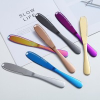 亞馬遜430不銹鋼黃油刀奶酪芝士刀牛油刀面包果醬刀烘焙奶油刮刀