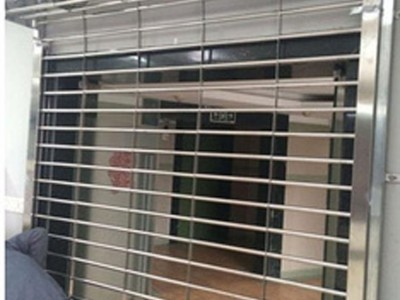 銀行用不銹鋼鏈條通風卷簾門 防盜不銹鋼卷簾門 防盜卷閘門批發